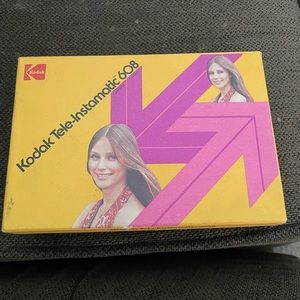 Vintage Kodak Tele Instamtic 608 Camera